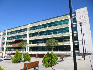 Ayuntamiento en la localidad de Fuenlabrada